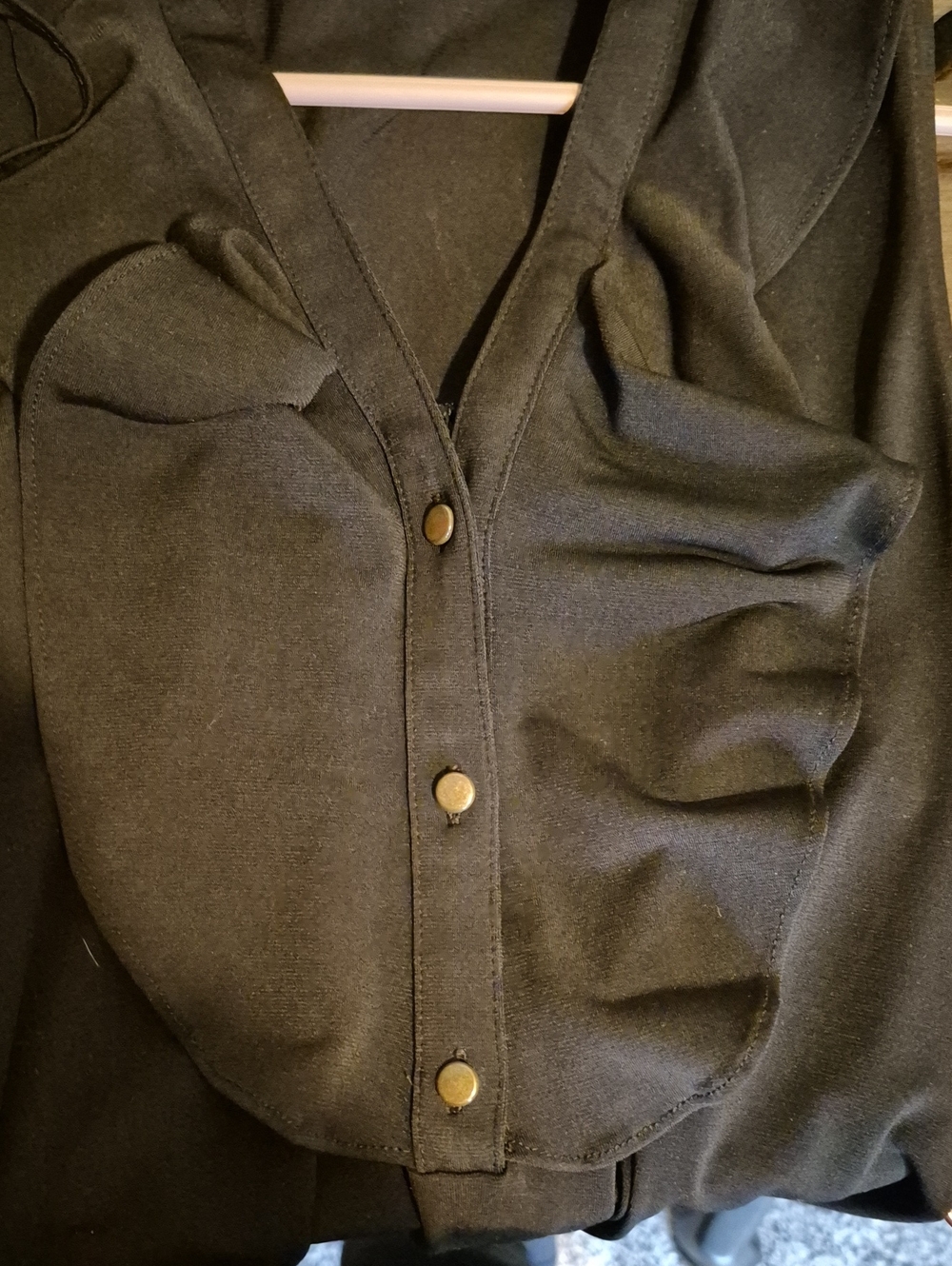 Sleeveless Ruffle Front Top - Picture 3 of 3